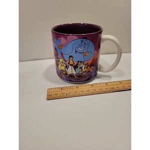 Disney Aladdin The Movie Coffee‎ Mug Cup- Vintage - Made in Japan 12 Oz.